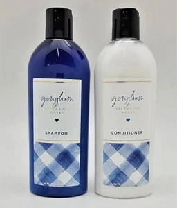 NEW Bath And Body Works Gingham Shampoo & Conditioner Set 16 Oz Each Rare HTF - Picture 1 of 2