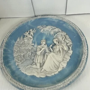 Vintage Collector Plate Shakespeare Love Sonnets Shall I Compare Thee # 1 - Picture 1 of 9