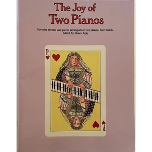 The Joy of Two Pianos Sheet Music Book Denes Agay 1989 Copyright - Picture 1 of 4