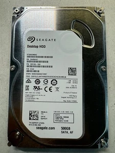 DELL 2PKVY ST500DM002 1SB10A-500 500GB 7.2K RPM Cache 16MB 6 Gbps SATA 3.5" HDD - Picture 1 of 6