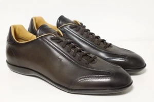 SANTONI shoes men's shoes casual shoes sneakers-size 6.5 (40.5) - NEW - original packaging - Picture 1 of 5