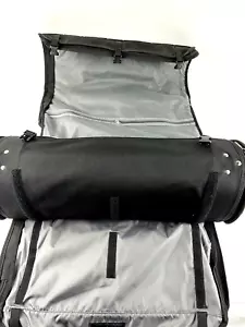 Sky Roll schwarz Nylon Bekleidungstasche Kompaktanzug Reise Roll-Up Tragegepäck - Bild 1 von 6