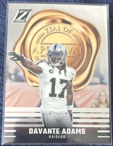 2023 Panini Zenith - Zeal of Approval #18 Davante Adams, Davante Adams - Picture 1 of 2