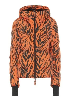 ❤️‍🔥BNWTs 3 Jet Set Julia Rider Naranja Tigre Estampado Chaqueta Esquí Foto 1 de 4