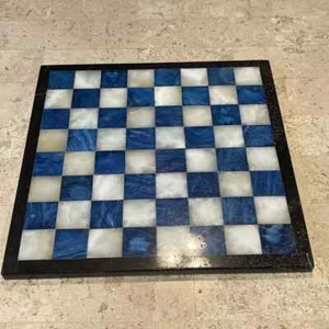 Chess Board Marble Unbranded 14 Inches Antique Housewarming Christmas Gift - Picture 1 of 9