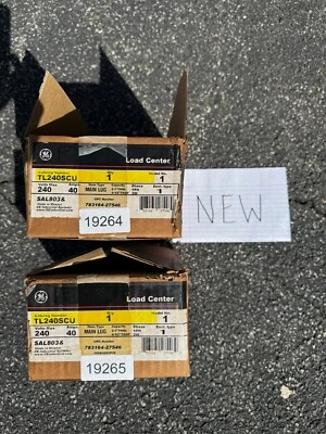 GE TL240SCU CENTRO DE CARGA, 40A MLO, 120/240V, 1PH 3W, 2/4CKT (1 por pedido) Foto 1 de 3