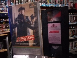A Stranger Is Watching (1982) MGM/UA Horror Big Box Ex Rental Vhs Pre Cert - Picture 1 of 7