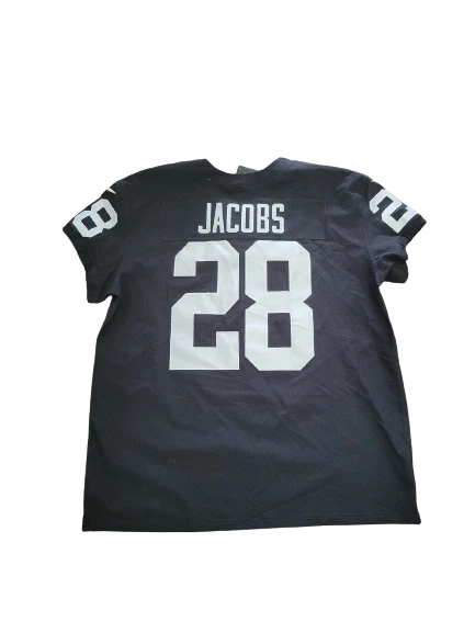 Las Vegas Raiders Nike Jacobs Vapor Untouchable Elite Black Jersey Size 48