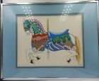 John Wescott Horse Carousel Oil Painting RARE NUMBERED 12/300