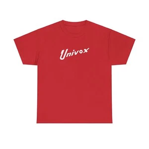 Univox Logo T-Shirt - Guitar Bass Pedal Music Retro Vintage 9 Colors! Gift Tee - Picture 1 of 53