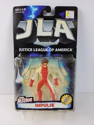 Figura de acción de juguete Justice League of America Impulse 1999 Hasbro DC COMICS NUEVO Foto 1 de 4