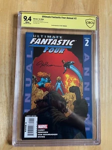 ULTIMATE FANTASTIC FOUR #2 CBCS 9.4! STUART IMMONEN COVER/SIGNATURE! - Picture 1 of 5