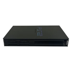 Sony PlayStation 2 Fat SCPH 50001 Top Upper Shell Case Housing Cover PS2 Black - Picture 1 of 10