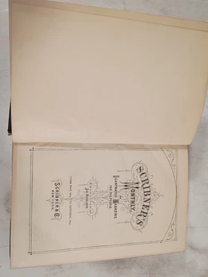 ANTIQUE BOOK Scribers Monthly 1874 By J. G. Holland Foto 1 de 4
