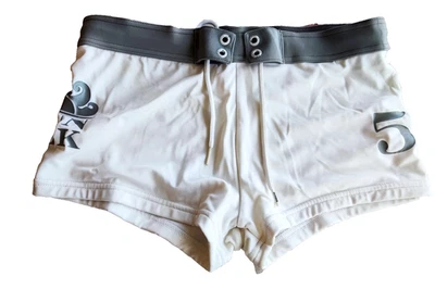 Sundek Costume da bagno corto pantaloncino taglia 48-50 L bianco - Immagine 1 di 4