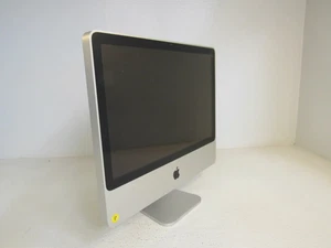Apple iMac 20 in All In One Computer Bare Unit F Gray/Black 2.4GHz A1224 - Afbeelding 1 van 4