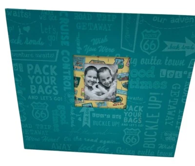 Vacation Scrapbook 8x8 10 Page With Page Protectors By K&C Company - Image 1 of 2