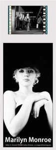 CELDA DE PELÍCULA LAMINADA MARILYN MONROE Estrella de Hollywood Leyenda y MARCADOR DE FOTOS Nuevo - Imagen 1 de 1