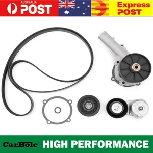 Water Pump Thermostat & Belt Kit for Ford Fairlane BA Falcon BF FG 4.0L 2003-14 - Picture 1 of 18