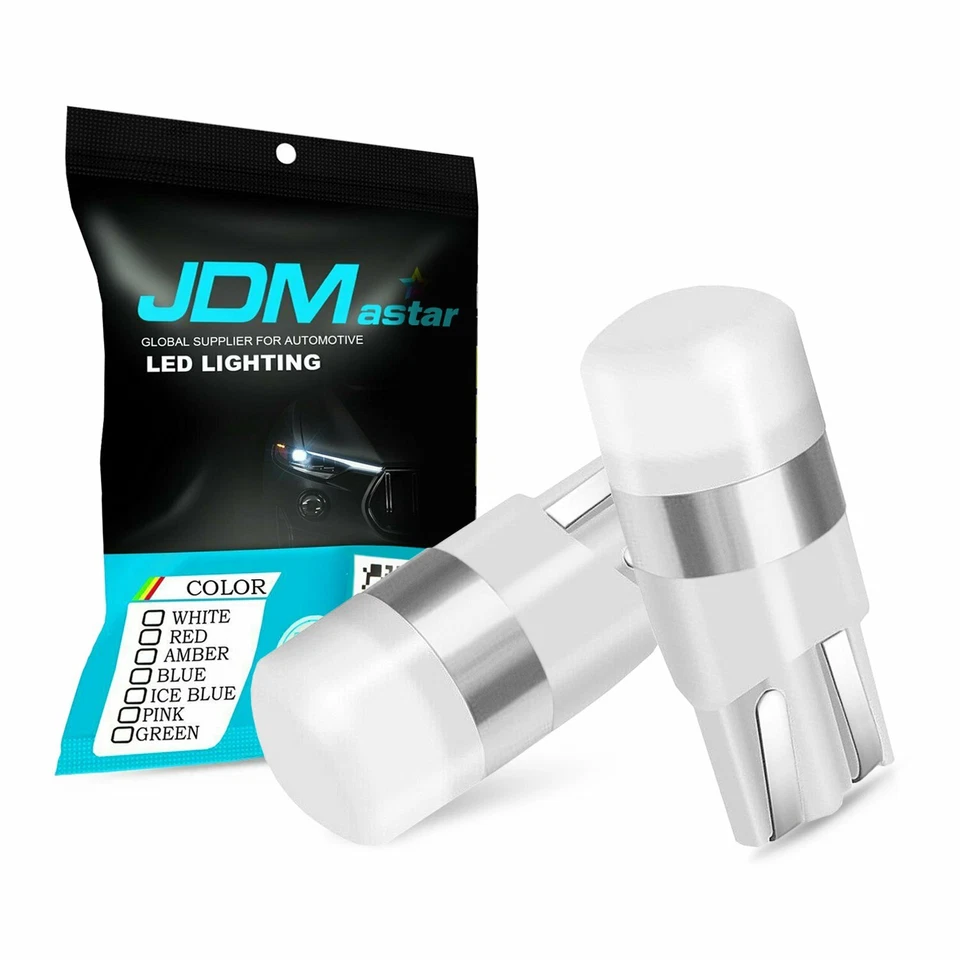 2 peças Super White T10 Wedge lâmpadas LED internas 1:1 W5W 194 168 2825 6000K - Imagem 1 de 4