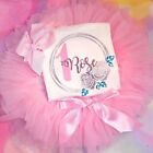 First 1st Birthday Outfit Cake Smash Fluffy Tutu Knickers Party Dress Age 1 One 