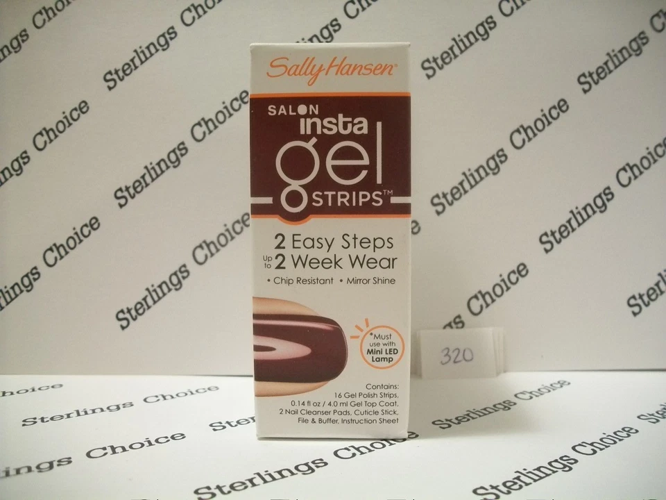 Sally Hansen Salon Insta Gel Strips #320 Ruby Do - Image 1 of 1