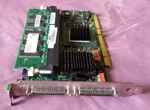 LSI Logic PCBX518-B1 MegaRAID 2 Channel SCSI U320 RAID Controller w/ 128MB RAM - Picture 1 of 3