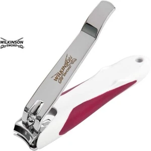 Wilkinson Sword Toenail Clipper with Nail Catch – Stainless Steel - Picture 1 of 3