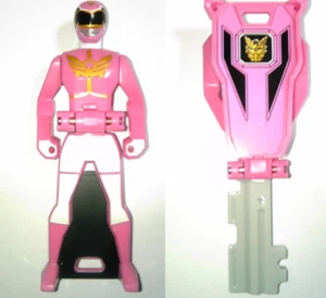 Ranger Key Gokaiger Shinkenger Shinken Pink Japan Bandai Power Rangers - Picture 1 of 1