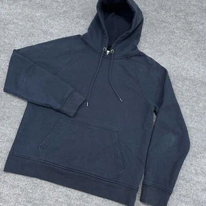 Flint and Tinder Hoodie Men L Navy 10 Year Pullover Sweatshirt Made In USA Heavy - Picture 1 of 10