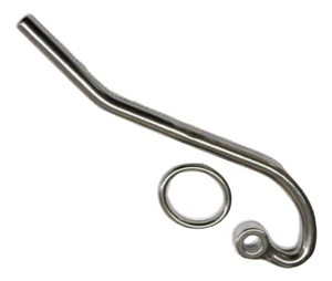 Pelican Hook Ring Stainless Steel 8MM x 200MM (Rigging Jaw Clevis Pin Marine) - Picture 1 of 5