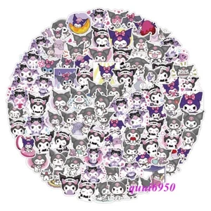 120pcs Cute Kuromi Stickers Skateboard Guitar Luggage Computer Cup Box Decals - Picture 1 of 6