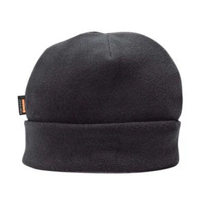 PORTWEST INSULATEX FLEECE THERMAL INSULATED BEANIE HAT - BLACK - Picture 1 of 3