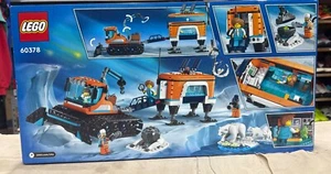 60378 ARCTIC EXPLORER TRUCK & MOBILE LAB lego set legos city town polar bear NEW - Picture 1 of 3