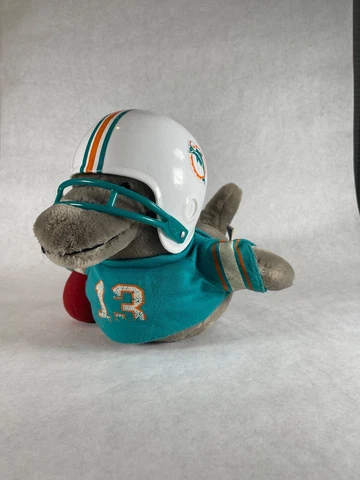 Vintage 1983 Miami Dolphins 10" NFL Huddles Mascot Plush Collectible Tudor Games Cover