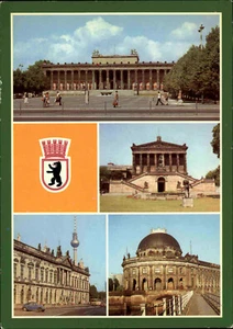 (Ost-) BERLIN DDR Mehrbild-AK mit National-Galerie, Bode-Museum, Museen - Picture 1 of 2