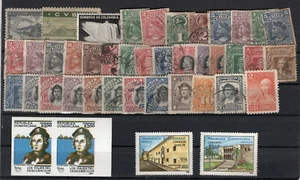 COLUMBUS - 42 OLD & MODERN DIFFERENT STAMPS, VF - Picture 1 of 1