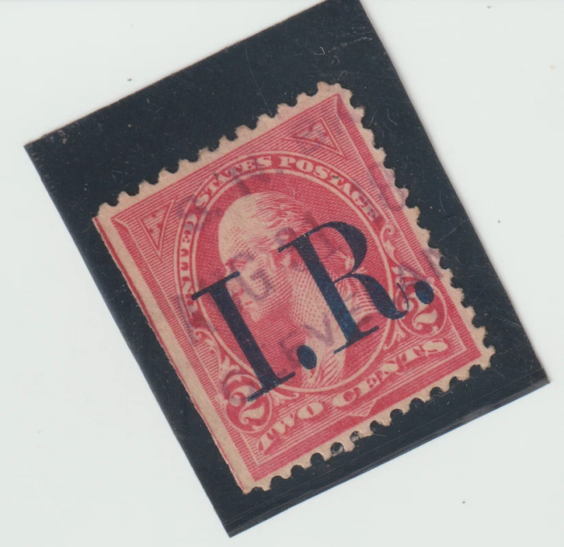 US  Scott # R155b Used SON -S.N.BR.Aug.31-18?? Fancy CXL Revenue Stamps - Image 1 of 1