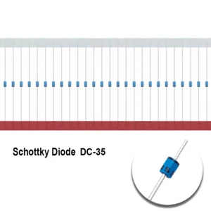 Schottky Diode Axial BAT41 BAT42 BAT43 BAT46 BAT47 BAT48 BAT49 für TV FM Radio - Bild 1 von 5