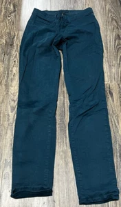 Pantalones de mezclilla ajustados para mujer J Brand Riviera azul verde azulado talla 26 NUEVO - Imagen 1 de 5