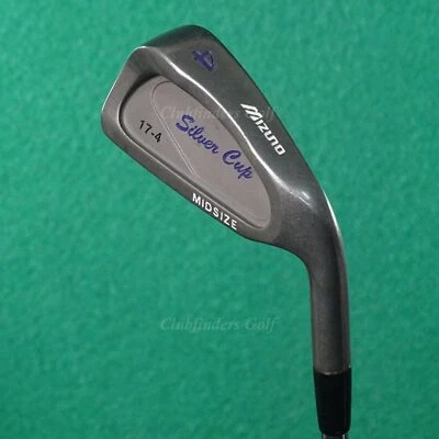 Lady Mizuno Silver Cup Midsize 17-4 Single 4 Iron Factory Steel Ladies - Image 1 of 2