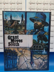 VTG Quarterdeck Games "Grant Moves South " punched Complete FREE extras - Picture 1 of 2