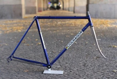 Colnago Mexico Frame / 51,5 cm / mid 1980s / Blue / no super master nuovo - Bild 1 von 4