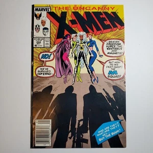 Marvel Comics Uncanny X-Men #244 Newsstand FN/VF Key Issue 1st Appear Jubilee - Imagen 1 de 4