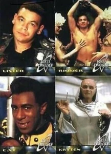 RED DWARF Video Series V Card Set Cards LISTER - RIMMER - CAT - KRYTEN - Picture 1 of 1