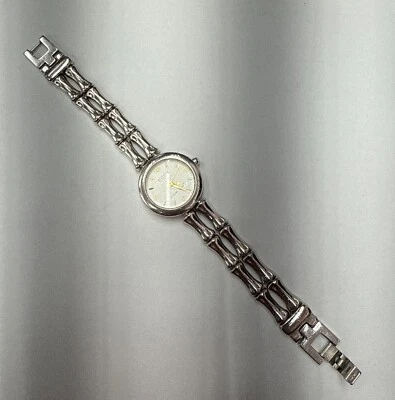 Бамбуковый браслет Ecclissi 31450 из чистого серебра 7 дюймов и 53,7 г новый аккумулятор - Изображение 1 из 4