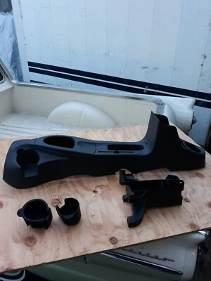 2002-04 Ford Focus ZX3 manual console central porta-copo painel cinza OEM original - Imagem 1 de 4