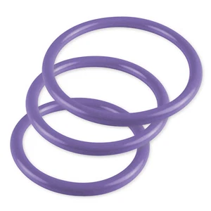 LeLuv Round Gauge Glans & Penis Rings | 3-Pack Sampler Sets | 22mm-64mm Diameter - Picture 1 of 48