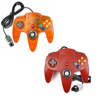 Wired Controller Compatible For Nintendo 64 N64 Joystick Video Game Console - Image 1 of 4