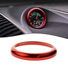 Sporty Red Aluminum Dashboard Clock Trim Ring for 911 and More